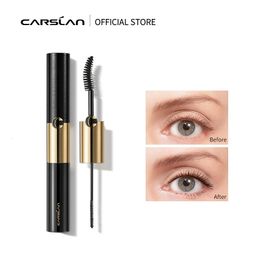 LAN Dual Head 3D Mascara Curling Volume Up Down Lashes Thick Lengthening Eyelashes Waterproof Long-wearing Mascara Makeup 240131