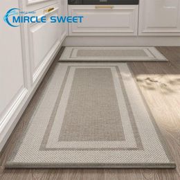 Carpets 2024 Thick Kitchen Mats Super Dry Clean Soft For Entrance Door Floor Area Rugs Rubber Antiskid Sole Water Absorbent Mat