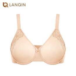 Plus Minimizer Minimizer Bra Pełne pokrycie Bez opinii Koronki Koronki Corie C DD E F 42 44 240201