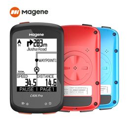 Magene C406Pro GPS Bike Computer Navigation Speedometer MTB Road Bicycle Odometer Cycling Training Notice Ant Sensor C406 Pro 240202