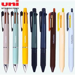 1PCS UNI JETSTREAM Multicolor Pen Ballpoint Pen Tokyobike wielofunkcyjne kompozytowe pióro Ultra Smooth School Office 240122