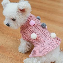 Dog Apparel Winter Warm Sweater Puppy Pet Clothes For Small Dogs Knitting Turtleneck Cats Chihuahua Yorkie Outfit