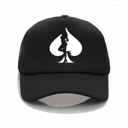 Ball Caps Funny Sexy Poker Print Baseball Men Women Sun Hat Girl Streetwear Casual Trucker Cap
