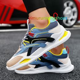 Men's Breathable Knitted Mesh Running Shoes Ultra Lightweight Outdoor Sports Sneakers Jogging Walking 2021 L42