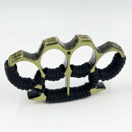 Thickened Finger Tiger Designers Outdoor Window Breaker Fist Buckle Four Set Hand for Self Defence 7R2W