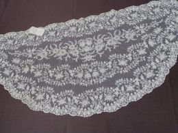 Ethnic Clothing Half Moon Embroidery Lace Mantilla Spanish Catholic Veil