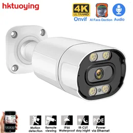 Camera ONVIF H.265 Audio Record CCTV 3MP 4MP 5MP Waterproof IP66 Outdoor Home Security Video Surveillance