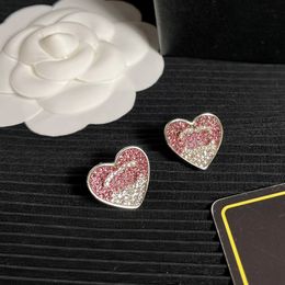 Earrings Designer Stud Earring Boutique Love Jewellery New Charm Love Gift Earrings Fashion Style Jewellery Birthday Gift Gold Plated Stainless Steel Heart Earrings