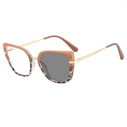 Sunglasses Frames 5042 Cat Eye Spring Hinge Computer Pochromic Glasses Optical Frame Retro Eyeglasses