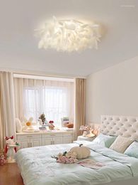 Pendant Lamps Master Bedroom Light Explosive Net Red Modern Simple Children's Room Lights Warm And Romantic Designer Living