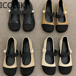 Designer Women Loafer Shoes Spring Fashion Mix Colors Ladies Comfort Soft Sole Flats Womens Street Style Ballerinas 240130
