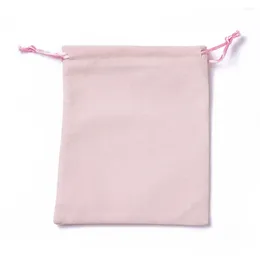 Jewelry Pouches 20Pcs Velvet Jewellery Packing Wedding Drawstring Gift Storage Bags For Christmas Candy Present Wrapping