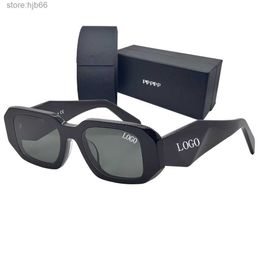 Óculos de sol 17 óculos de sol de designer de luxo para mulheres homens marcas famosas UV400 proteger lente Oem Odm personalizar corte retângulo prancha quadros de alta qualidade com Ori Lujc