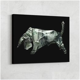 Paintings Bl Bear Wall Street Art Canvas Painting And Posters Prints Pictures For Living Room Home Decoration Framelesspaintings Dro Dh8L0