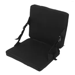 Gym Clothing Floor Chair Outdoor Folding Cushion 600D Oxford Fabric Light Compact Portable Handle Black Adjustable Buckle For Camping