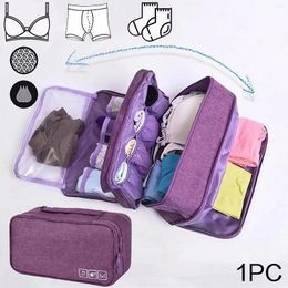 Storage Bags Travel Bag Organizer Underwear Bra Pouch Makeup Women's Cosmetic Clothes Socks Panties