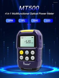 Fiber Optic Equipment Grandway MT500 Mini Testing Optical Power Meter With Visual Light Source VFL Flashlight Rj45