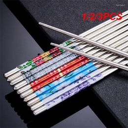 Chopsticks 1/2/3PCS Portable Light Weight Approximately 16g Long Lasting Non-slip Reusable