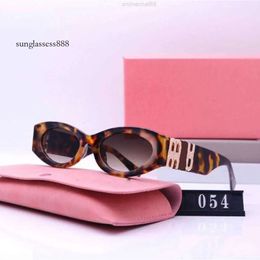 miui sunglasses Designer Sunglasses Classic Goggle Outdoor Beach Sun Glasses for Man Woman Eyeglasses Mix 4 Colors High Quality UV400 327