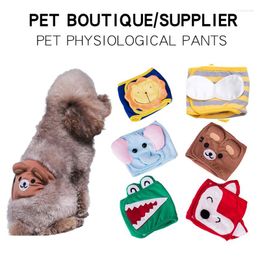 Dog Apparel Soft Cotton Male Physiological Panties Belt Lovely Outdoor Pet Safety Underwear For Medium Big Boy Shorts Puppy Products