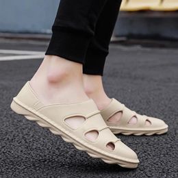 Sandals Men Casual Shoes Slippers Rome Retro Thick Bottom Open Toe Beach Slip On Slides Summer