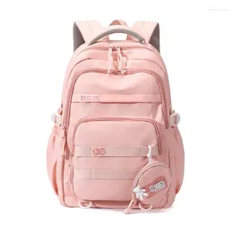 School Bags Elementary Backpack Cute For Little Girls Light Weight Primary Student Pink Children