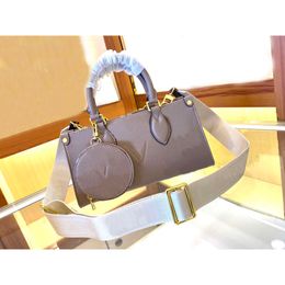 Famous Designer luxury womens famous Shoulder Bag 2023 Fashion Letter 4 Color Two Piece Handbag 5A M653 purse purses