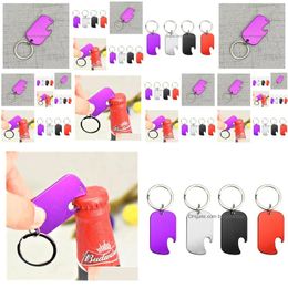 Dog Tag Id Card Tag Opener Aluminum Alloy Military Pet Dogs Id Tags With Opener-Portable Small Beer Bottle Openers Dh8560 Drop Deliv Dhhkg