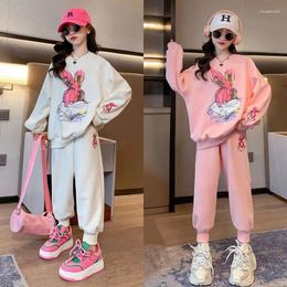 Clothing Sets Kids Tracksuit 2024 Spring Girls Children Set Costume Sport Suits For Clothes 4 6 8 10 12 Years