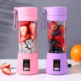 Mini Juicer Portable Blender Fruit Milkshake Handheld Electric USB Rechargeable Multifunction Kitchen supplies 240131