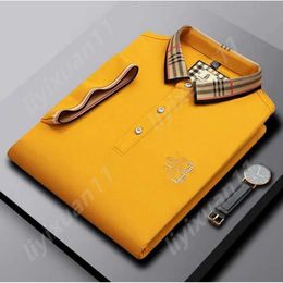 Ralphs Laurene Polo Shirt High End Embroidered Sleeved Cotton Polo Shirt Men T Shirt Korean Fashion Clothing Summer Luxury Top Top Quality Shirt 6233