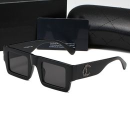 Top-Luxus-Sonnenbrille mit Polaroid-Linse, Designer für Damen, Herren-Schutzbrille, Senior-Brille für Damen, Brillengestell, Vintage-Sonnenbrille aus Metall mit Box