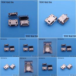 Computer Cables Connectors S 10Pcs Short Type Usb Data Charging Port Connector Scoket Jack For Asus Fonepad7 Fe170 Micro Power Drop De Otnvo