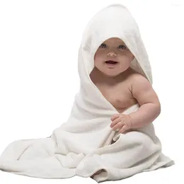 Blankets Infant Bath Towel Ultra-Soft Thicken Cotton Baby Hooded Washcloth With Cute Bear Ears For 0-5Years