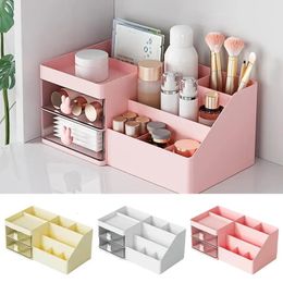 Stationary Organiser Multiple Compartment Desktop Organiser Makeup Drawers Stationery Storage Box Desk 240125