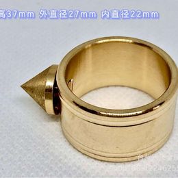 Brass Designers Wolf Ring for Men and Women Q4WQ