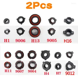 Lighting System 2PCS LED Headlights Adapter Holder Base Sockets For H7 H4 H1 H11 H13 H16 9004 9005 9006 9007 9012 Headlamps Lights