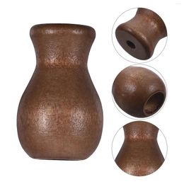 Curtain 6 Pcs Venetian Accessories Wooden Pendants 6pcs (Brown) Blinds Cord Tassels Pull Ends Window Fringe Pulls Knob