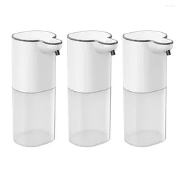 Liquid Soap Dispenser 400ml Automatic Dispensers Wall Mounted Touchless Hand USB Charging 4 Levels Adjustable For Home Offices