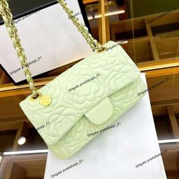 Luxury brand Bag designer Crossbody handbag womens new camellia flower versatile fashion Bag ladies messenger Bag French style purse evening handbags