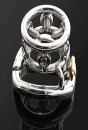 NXY Cockrings CBT MICRO SPIKES BRACELET Stainless Steel Cage With arc shaped Cock Ring BDSM toys Bondage Fetish 11234194296