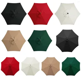 Tents And Shelters 6/8 Parasol Cover Polyester Replacement Umbrella Surface Waterproof Sun Protection Detachable Accessories