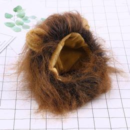 Cat Costumes Adorable Pet Hat Funny Lion Mane Puppy Cosplay Hairpiece Caps With Ears For Dog Dress Up