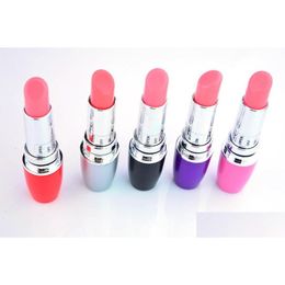 Lipstick Vibe Mini Vibrator Vibrating Lipsticks Jump Eggs Toys Products For Women Drop Delivery Health Beauty Makeup Lips Ot7Bn