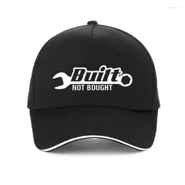 Ball Caps Built Not Bought Letter Hat Cotton Baseball Cap Men Women Summer Visor Unisex Adjustable Snapback Hats Bone