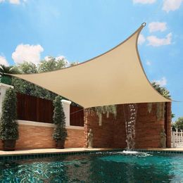 Tents And Shelters 2x2x2/3X2/4X3M Waterproof Sun Shade Outdoor Living Courtyard Picnic Climbing Sail Awnings For Garden Terrace Triangle