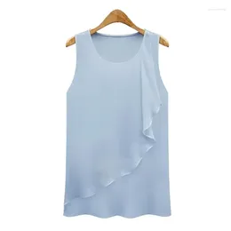 Women's Blouses 2024 Summer Women' Fashion Casual Tank Tops Women Sleeveless Sexy Loose Top Vest Camis Blouse