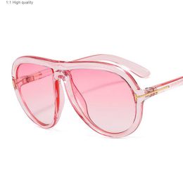 James Bond Tom T22031 Large Frame Toad Mirror T-shaped Decoration Mens And Womens Face Trimming Net Red Personalized Sunglasses uv sunglasses fishing 3 32423