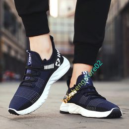 Mens Mesh Running Shoes High Quality Lightweight Comfortable Outdoor Sport Sneakers New Fashion 2021 L29