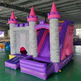 wholesale outdoor activities 4x4m (13.2x13.2ft) Inflatable Wedding Bounce white House Birthday party Jumper Bouncy Castle Air Blower free ship to your door
